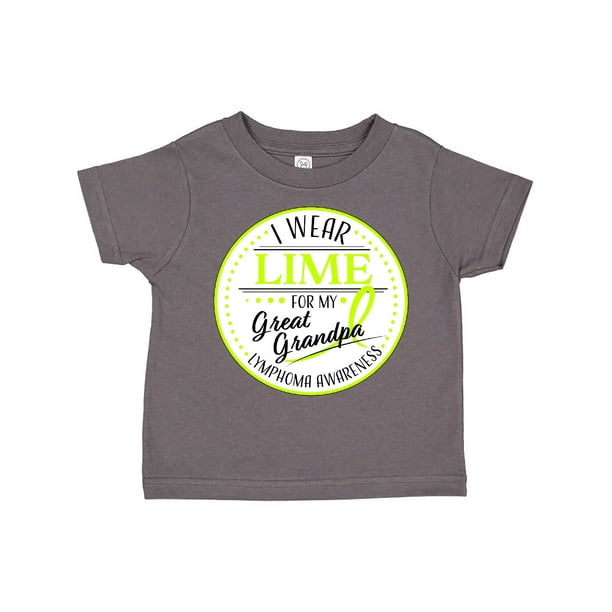 inktastic I Wear Lime for My Gramps Lymphoma Awareness Baby T-Shirt inktastic I Wear Lime for My Gramps Lymphoma Awareness Baby T-Shirt